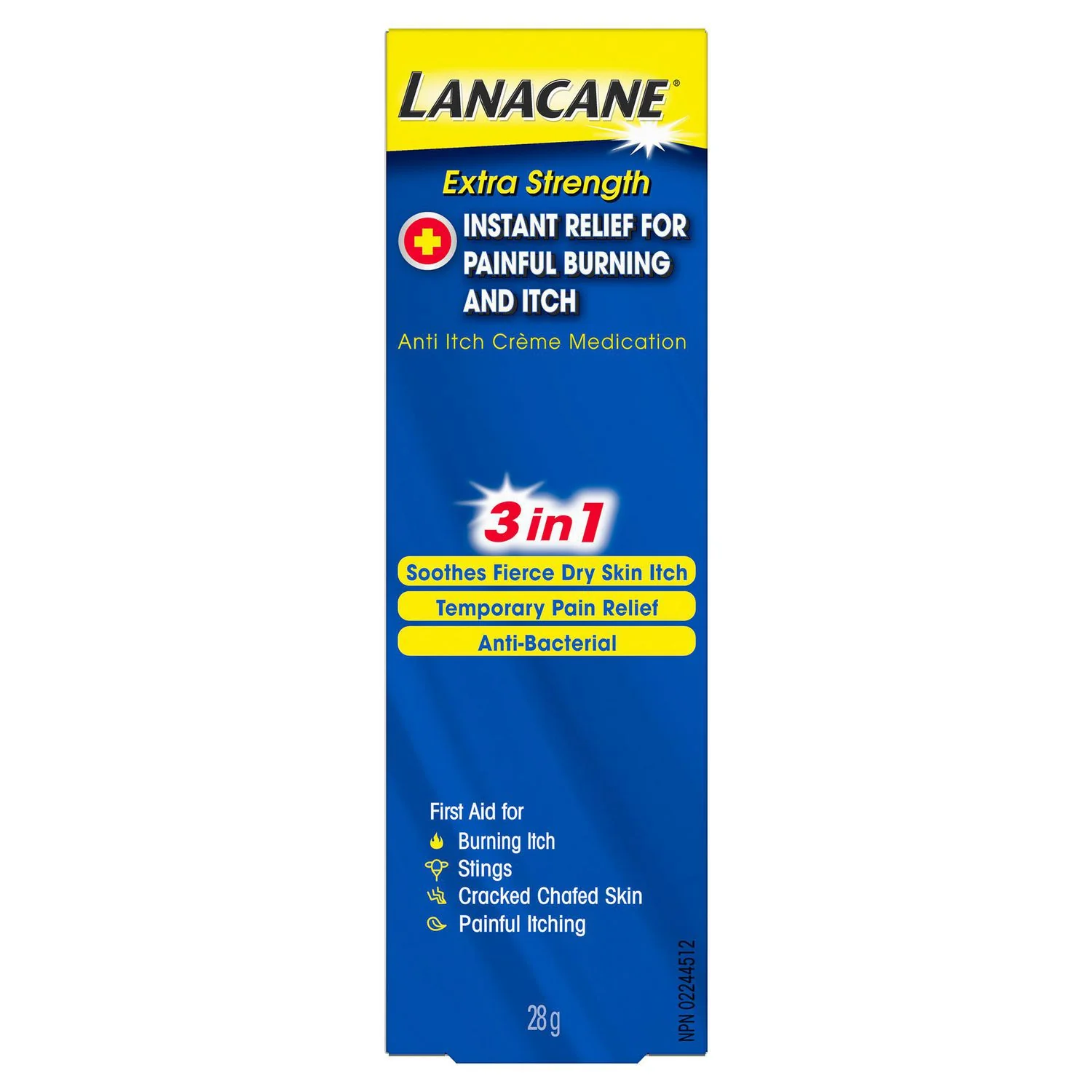 Lanacane Injections Lanacane Extra Strength Creme Medication - 28 g | Johnstone IDA Pharmacy